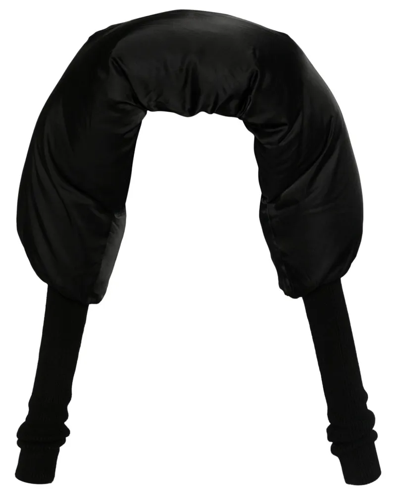 Rick Owens Duvetina Cape - Schwarz Schwarz