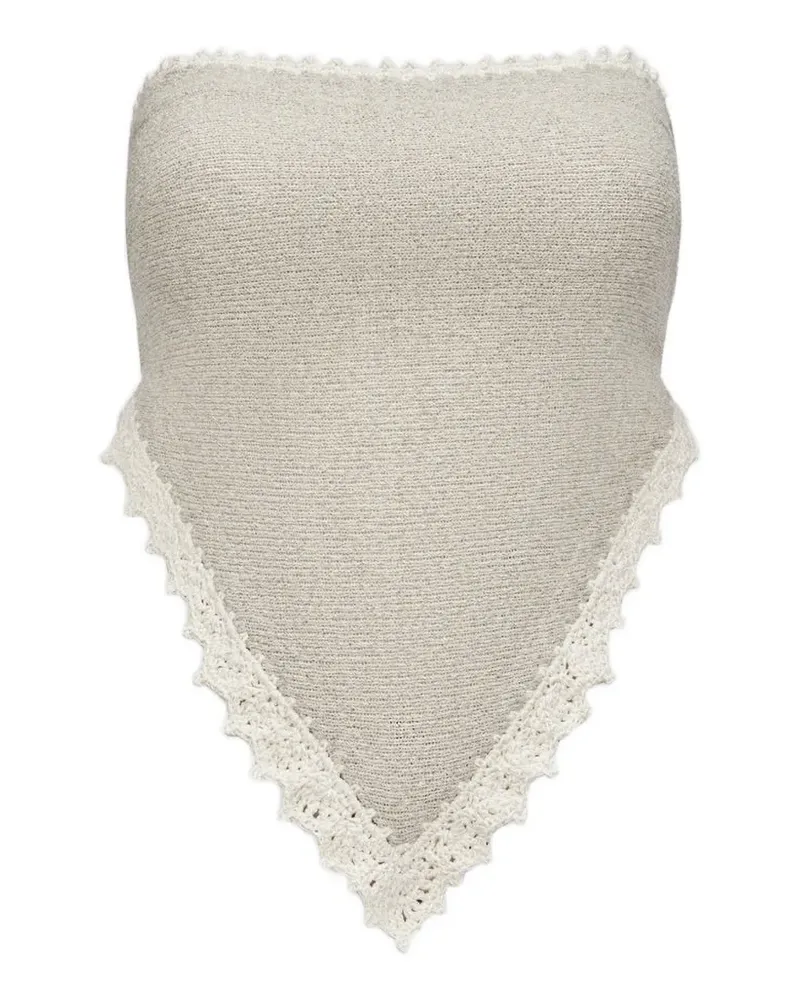 THE MANNEI Bandama top - Nude Nude