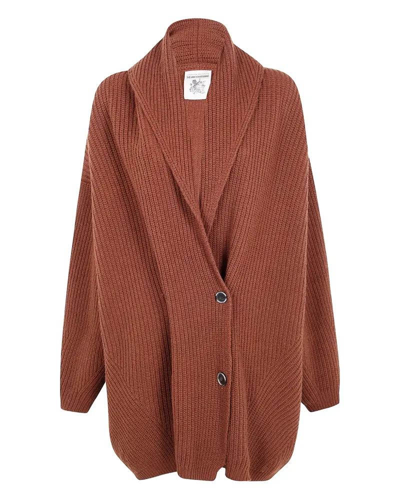 Semicouture Geknöpfter Cardigan - Braun Braun