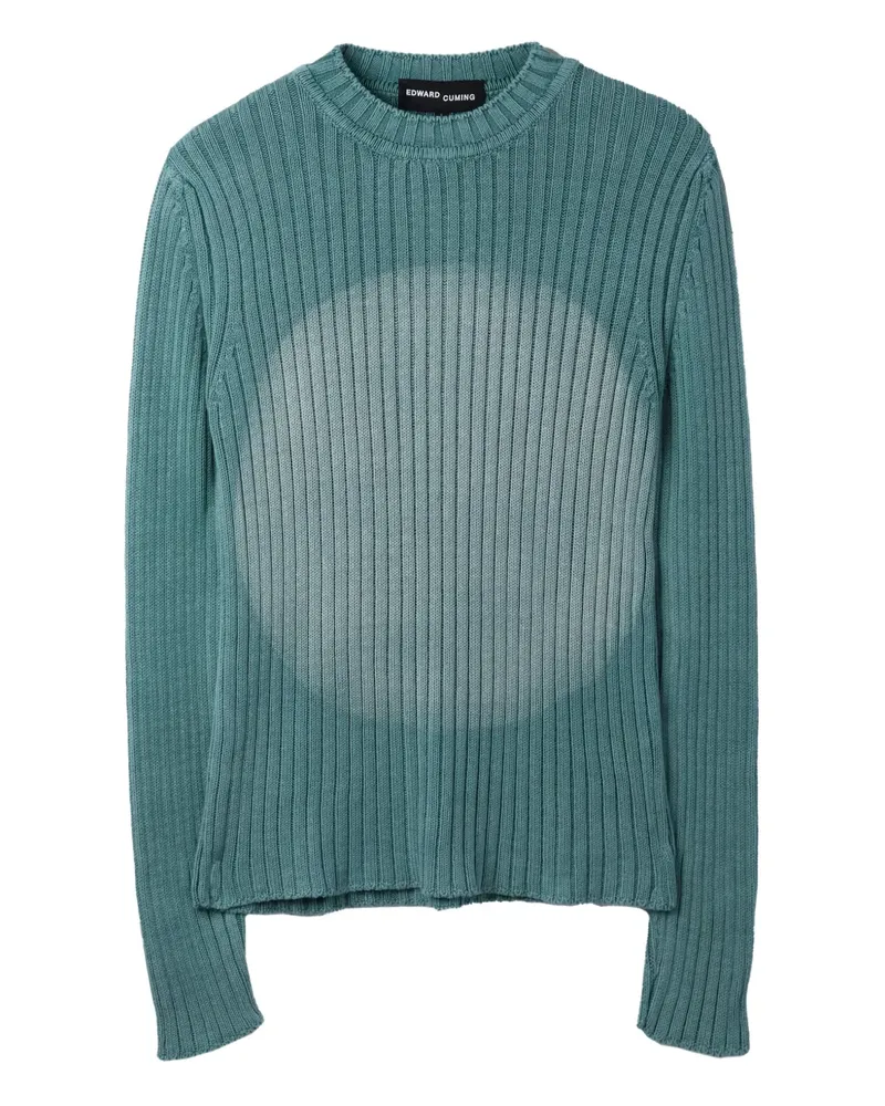 Edward Cuming Ausgeblichener Pullover - Blau Blau
