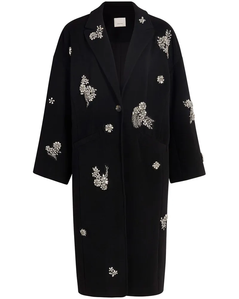 Cinq à Sept Ivy Gravis Mantel - Schwarz Schwarz