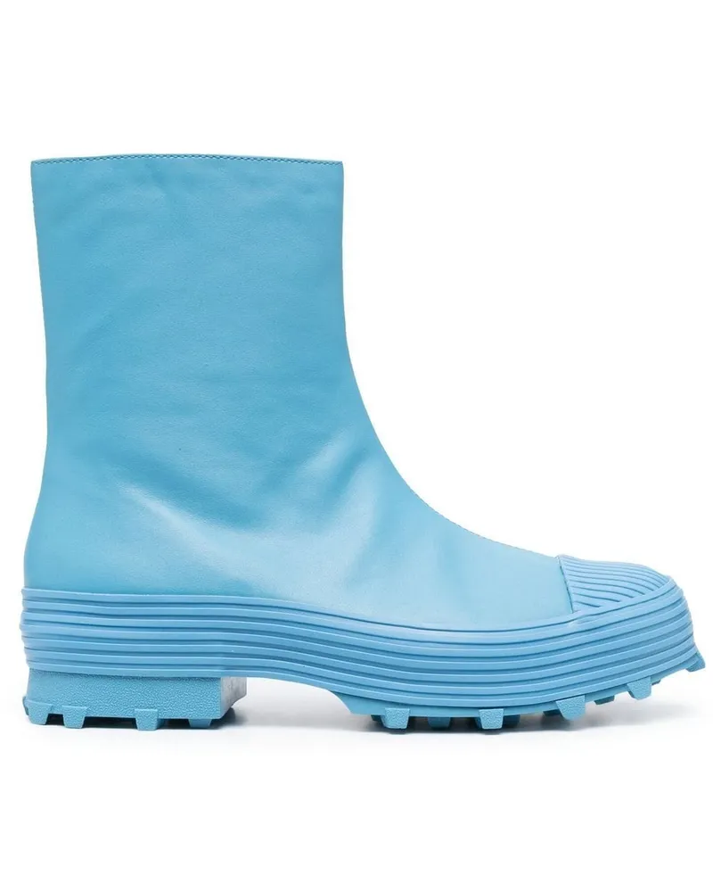 Camper Stiefel mit dicker Sohle - Blau Blau