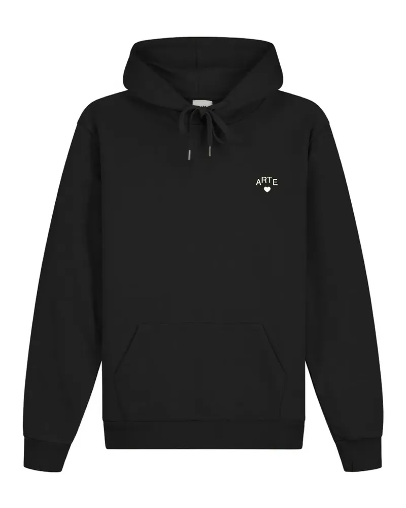 Arte Antwerp Hoodie mit Logo-Print - Schwarz Schwarz