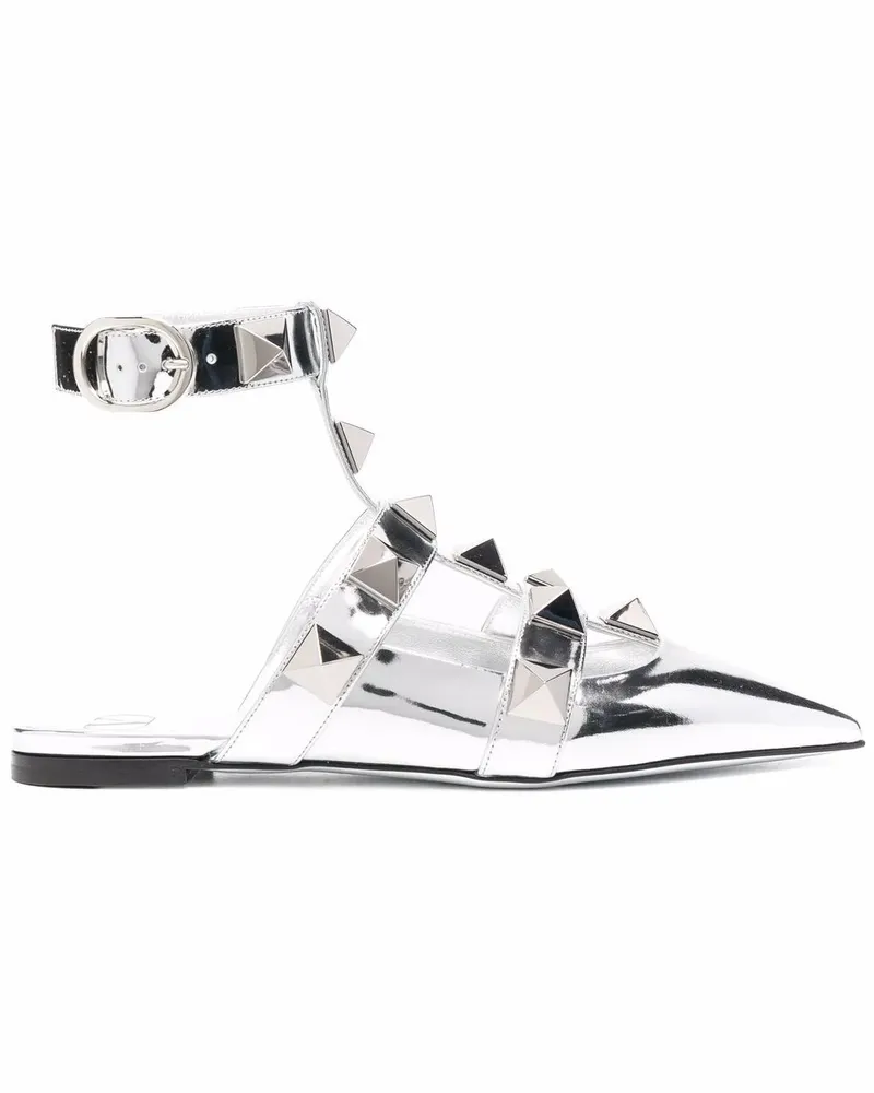 Valentino Garavani Roman Schuhe - Silber Silber