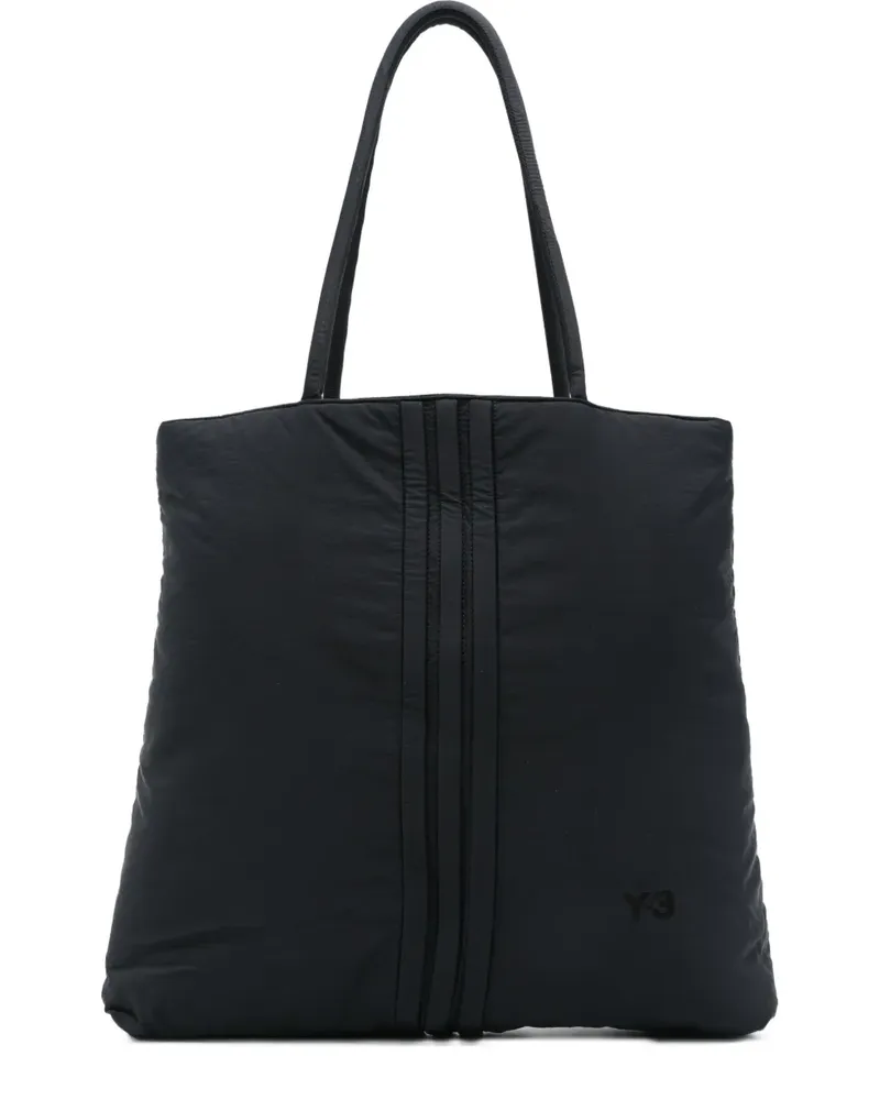 Y-3 Gesteppter Shopper - Schwarz Schwarz