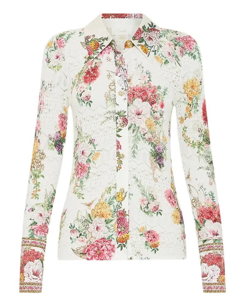 Camilla Egyptian Rose Hemd - Weiß Weiß