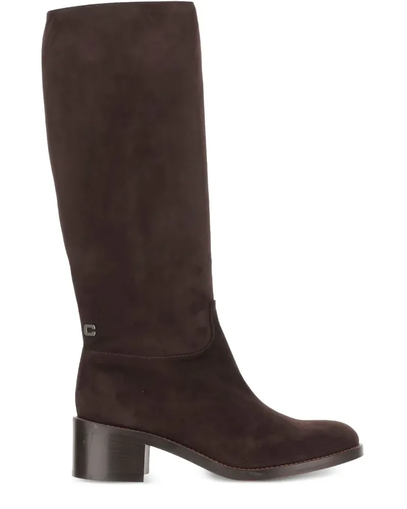 Carel Brighton Stiefel aus Wildleder 50mm - Braun Braun