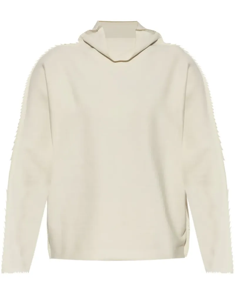 Issey Miyake Pullover mit Rollkragen - Nude Nude
