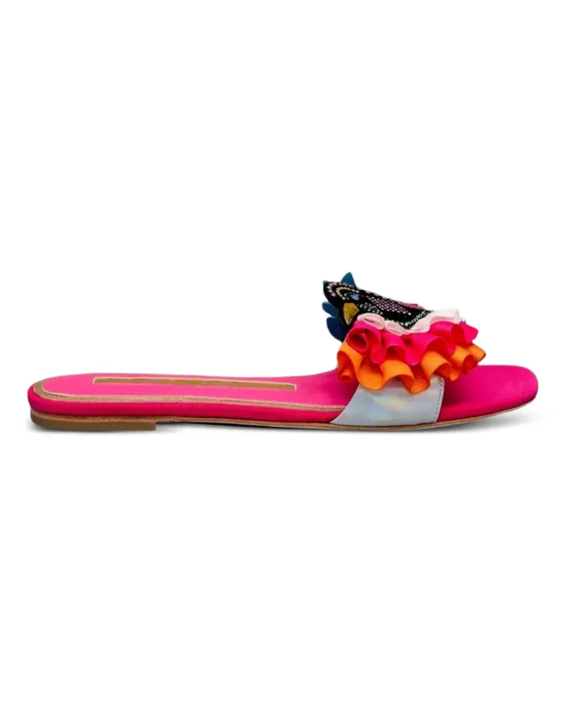 Kat Maconie Sandalen mit Vogel-Verzierung - Rosa Rosa