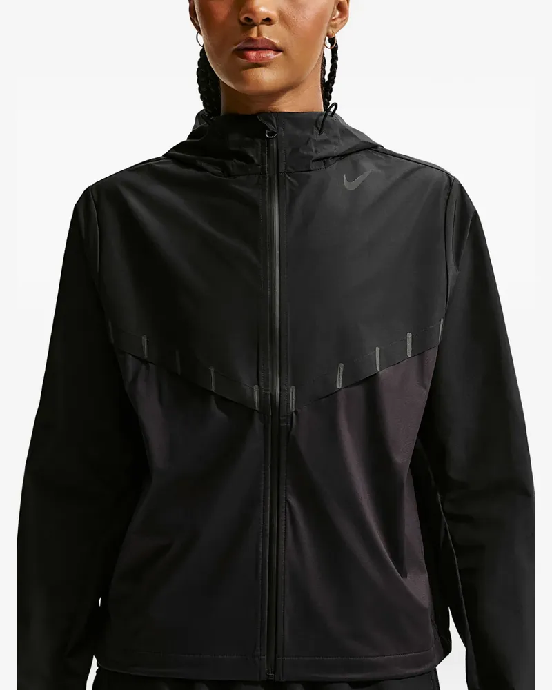 Nike AeroSwift Aerogami Kapuzenjacke - Schwarz Schwarz