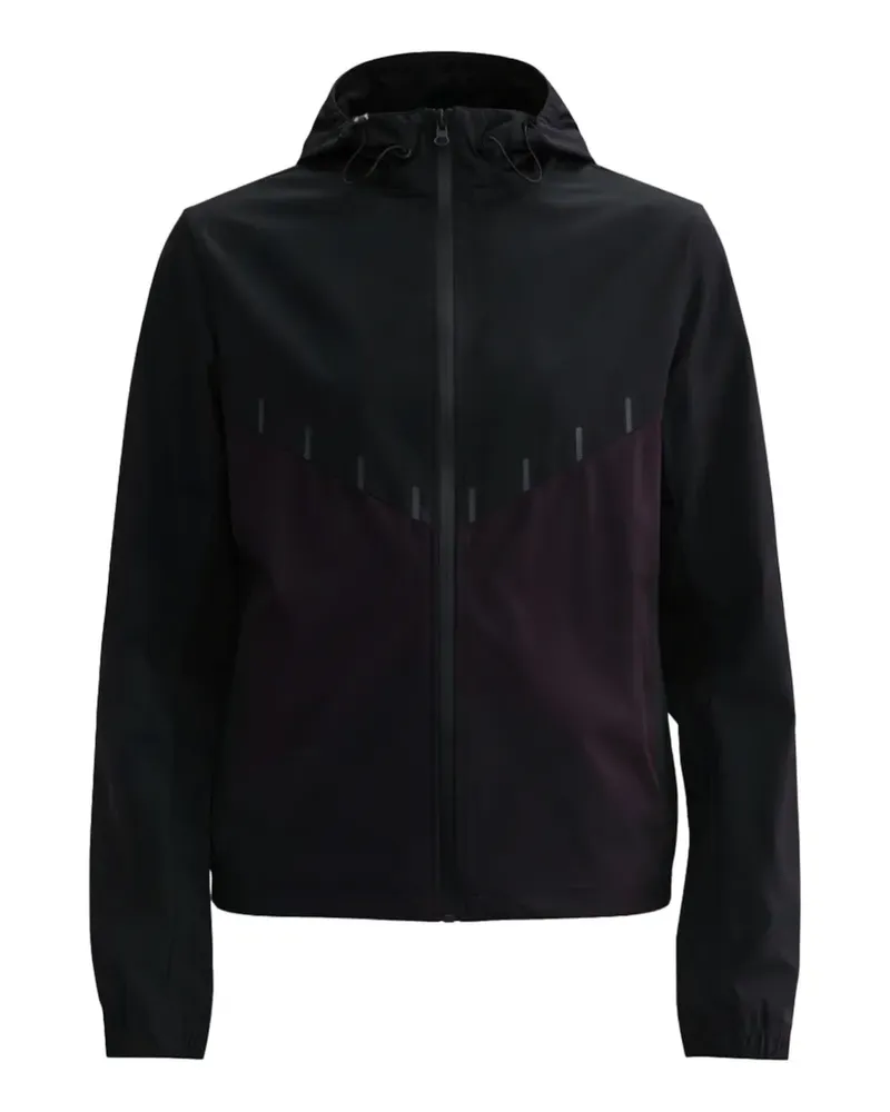 Nike AeroSwift Aerogami panelled hooded jacket - Schwarz Schwarz