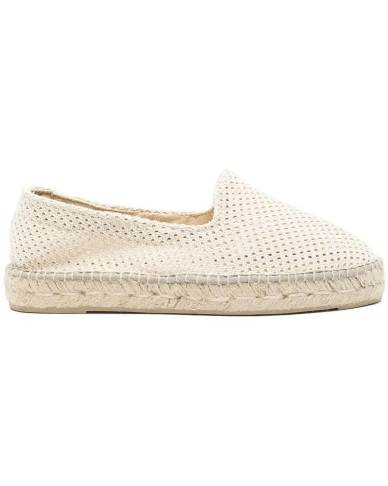 Manebí Gehäkelte Espadrilles - Nude Nude