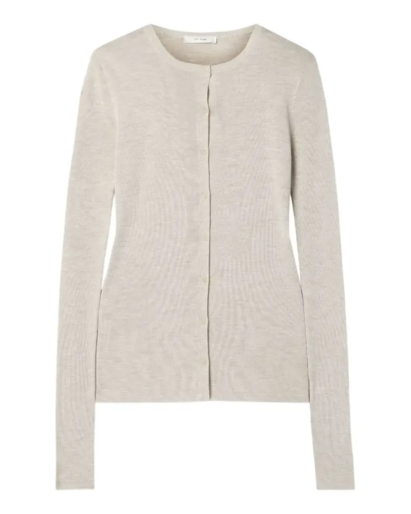 The Row Josette button cardigan - Nude Nude