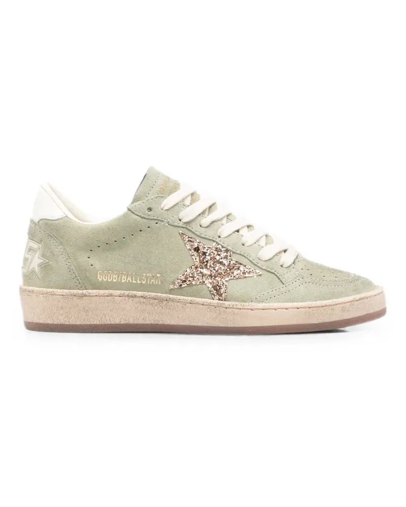 Golden Goose Ball Star suede sneakers - Grün Grün