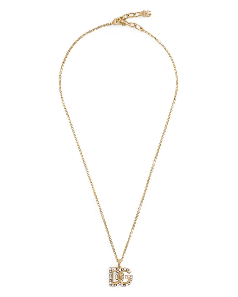 Dolce & Gabbana Vergoldete Halskette Gold