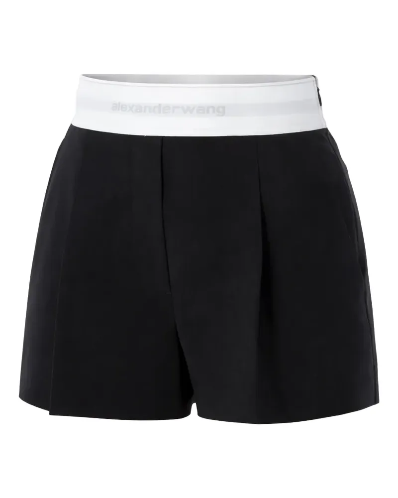 Alexander Wang Shorts mit Bund - Schwarz Schwarz