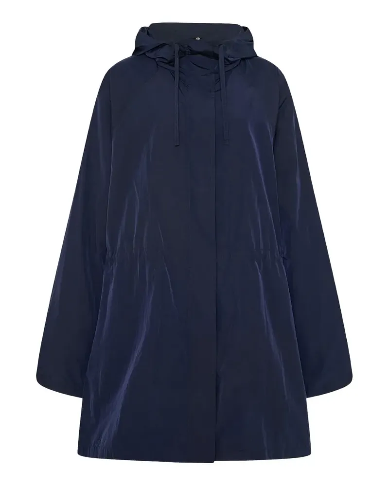 Another Tomorrow Verstaubarer Hoodie - Blau Blau
