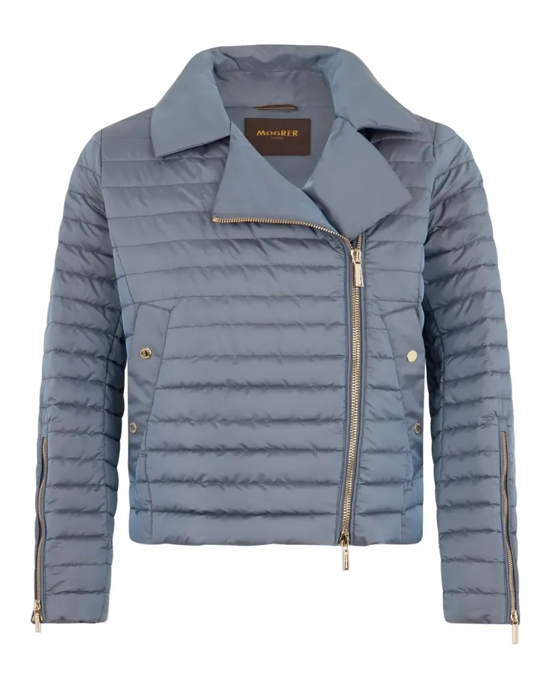 MOORER quilted padded jacket - Blau Blau