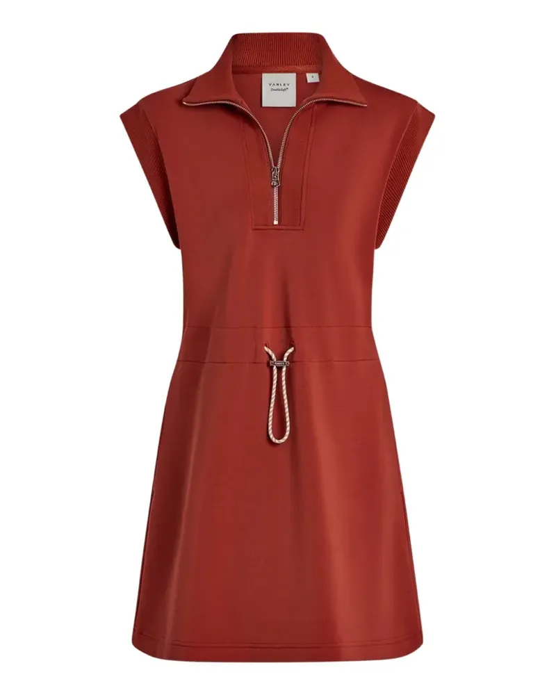 Varley Avaya half-zip dress - Rot Rot