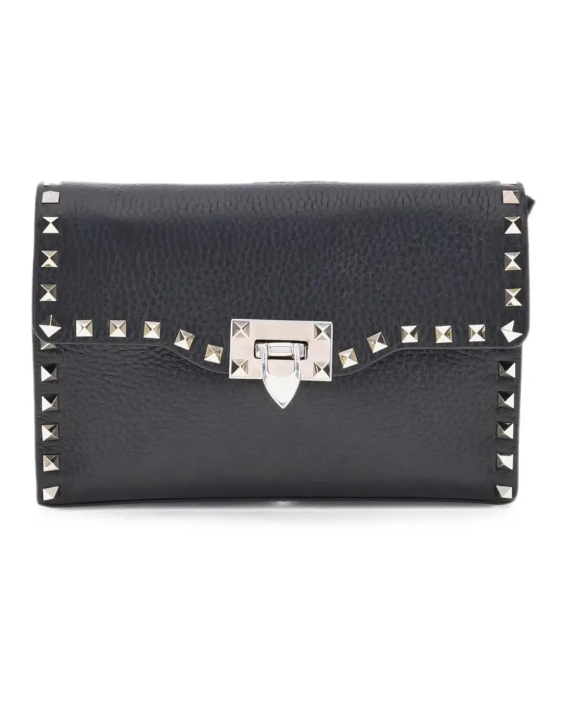 Valentino Garavani Rockstud Clutch - Schwarz Schwarz