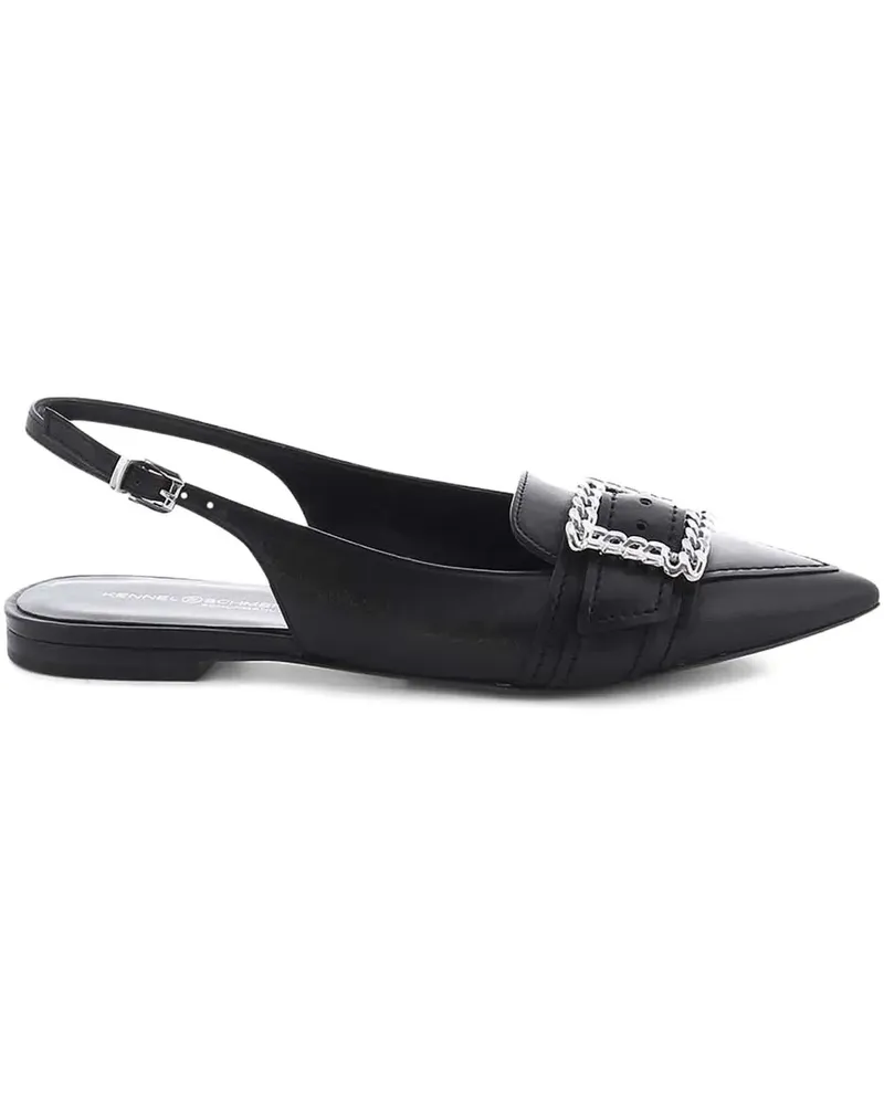 Kennel & Schmenger Greta Slingback-Pumps - Schwarz Schwarz