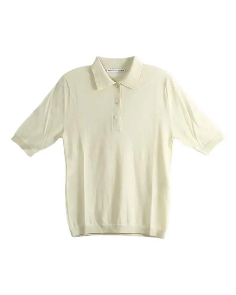 Studio Nicholson Tova polo shirt - Nude Nude