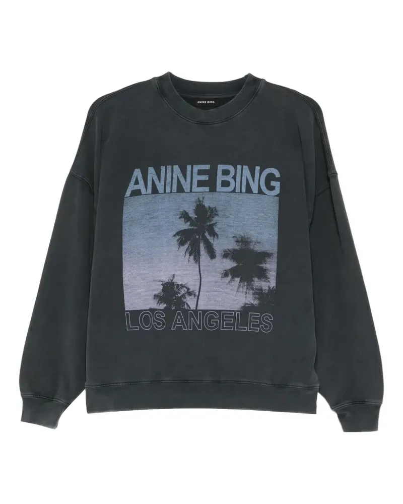 Anine Bing Palms Miles Pullover - Grau Grau