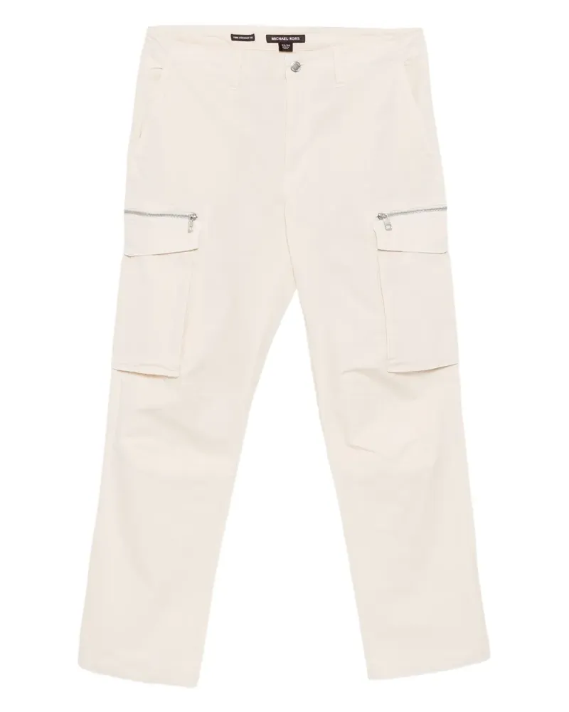 Michael Kors Cargohose aus Popeline - Nude Nude