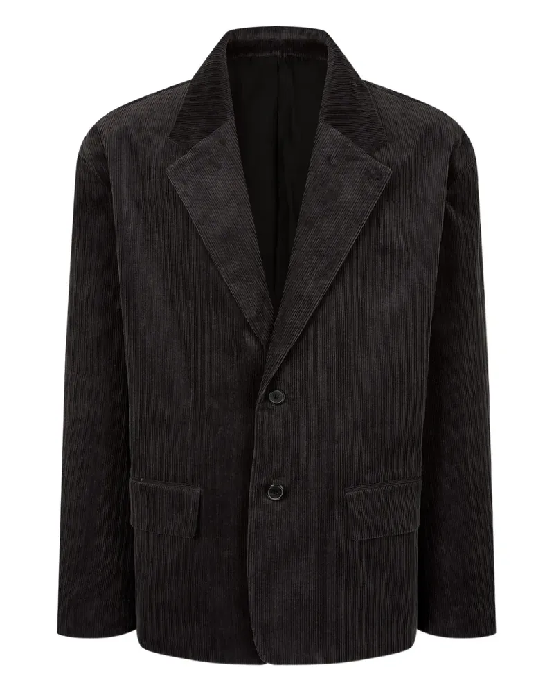 STUDIO TOMBOY corduroy overfit jacket - Schwarz Schwarz