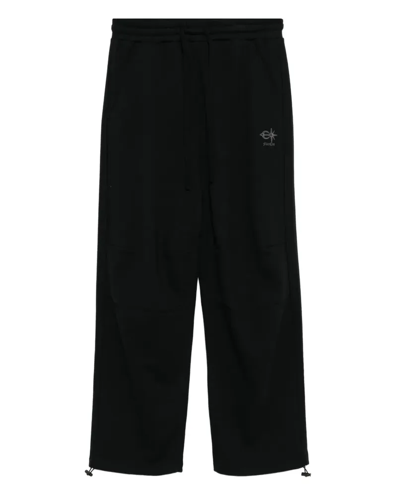 FIVE CM Jogginghose mit weitem Bein - Schwarz Schwarz