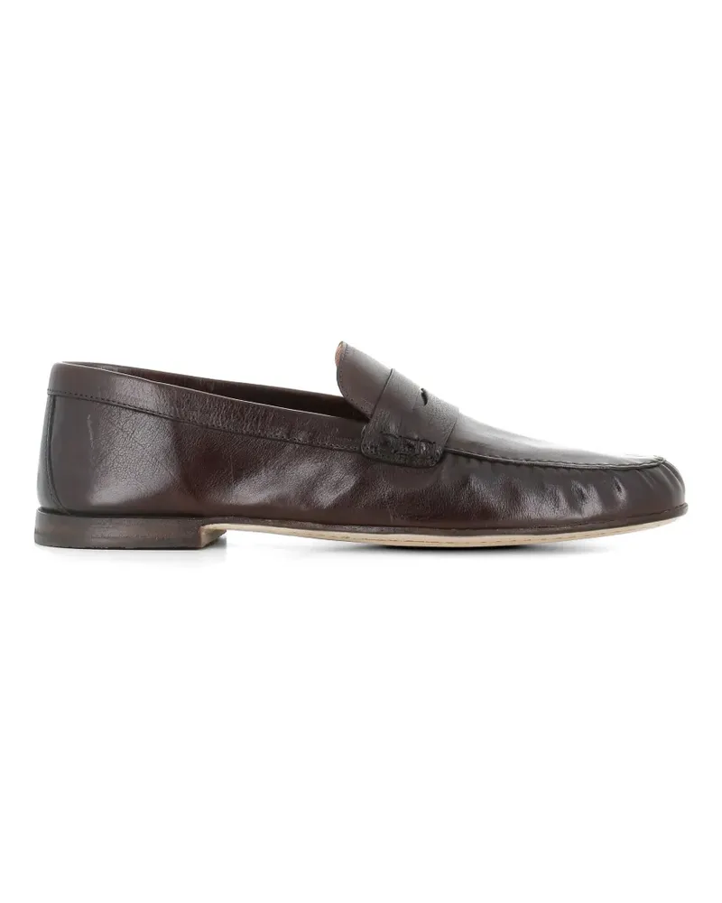 Alberto Fasciani Klassische Penny-Loafer - Braun Braun