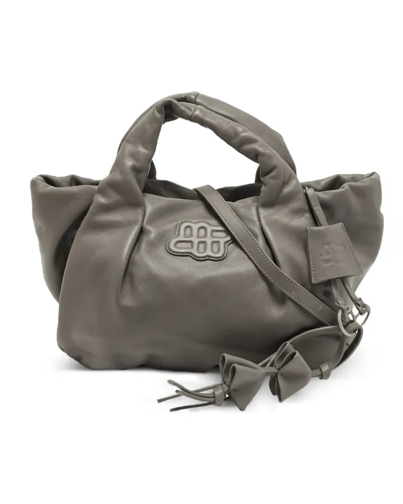 MUNTHE Lixia logo-detail tote bag - Grau Grau