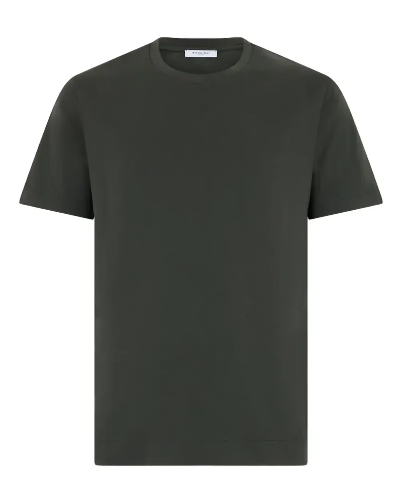 Boglioli Klassisches T-Shirt - Grau Grau