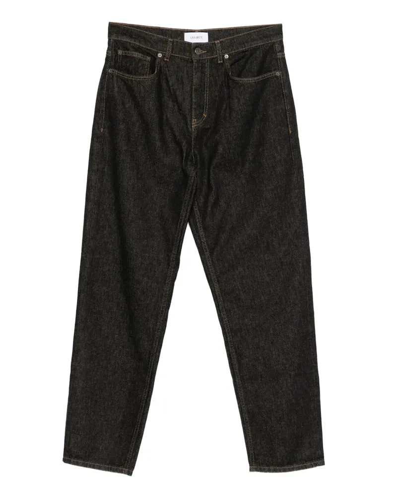 LES DEUX Hose mit geradem Bein - Schwarz Schwarz