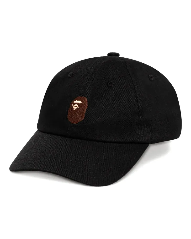 BAPE Ape Head Baseballkappe - Schwarz Schwarz