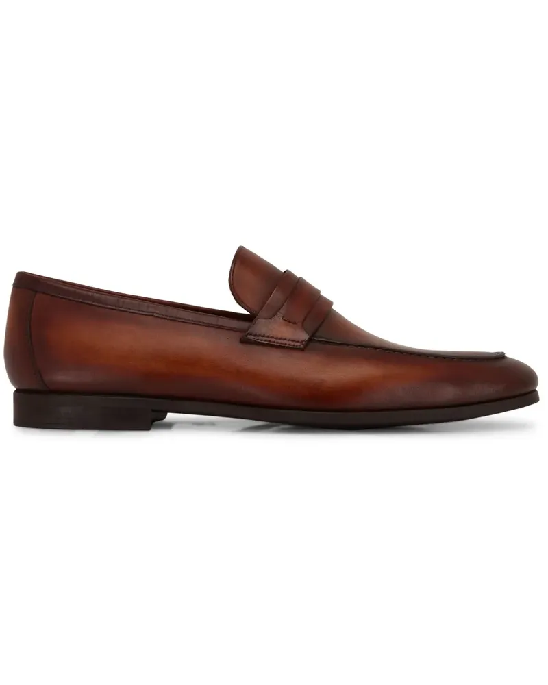 Magnanni Loafer mit mandelförmiger Kappe - Braun Braun