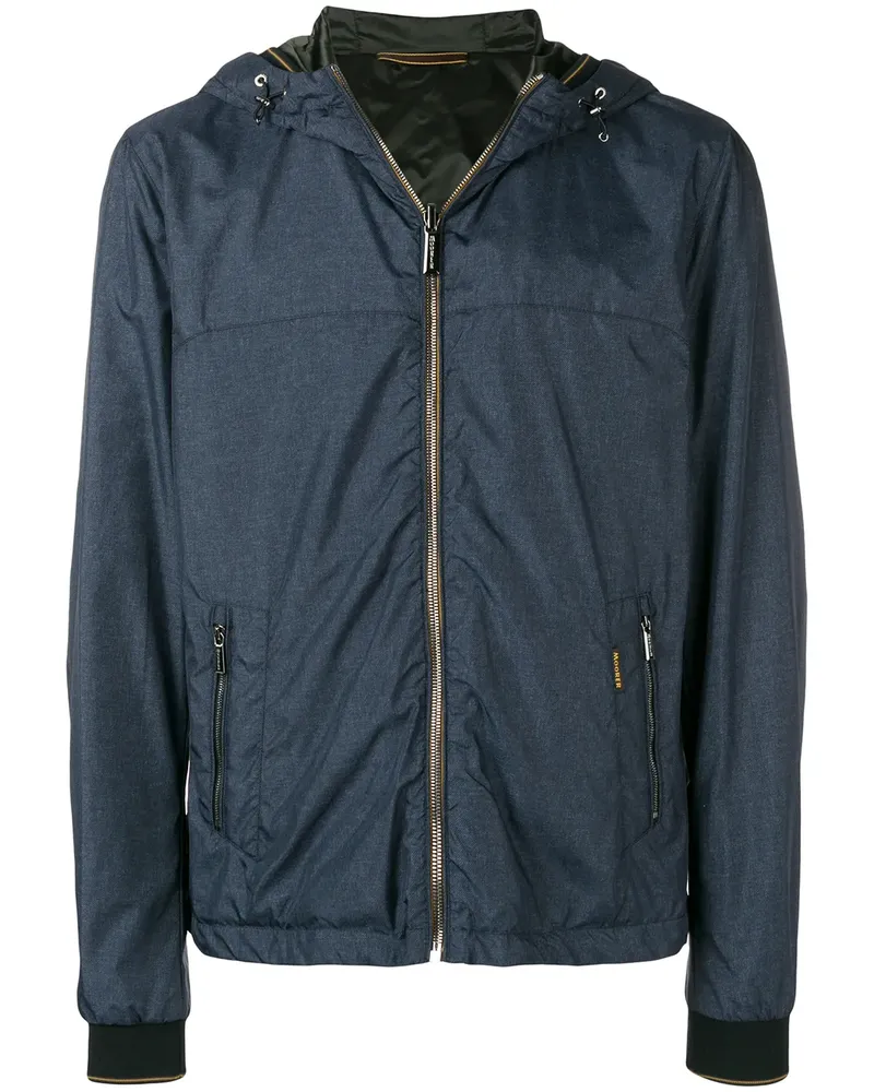 MOORER Leichte Jacke - Blau Blau