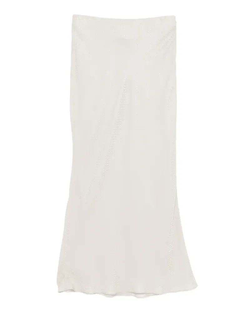 Tom Ford Gemusterter Rock - Nude Nude