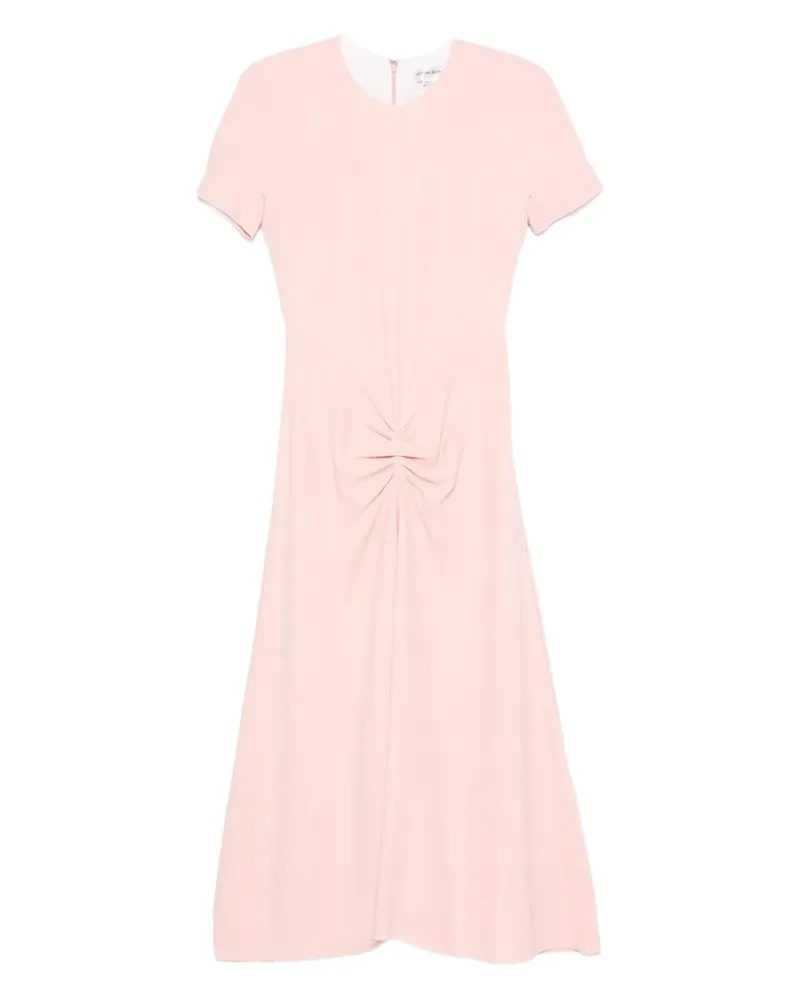 Victoria Beckham Kleid mit kurzen Ärmeln - Rosa Rosa