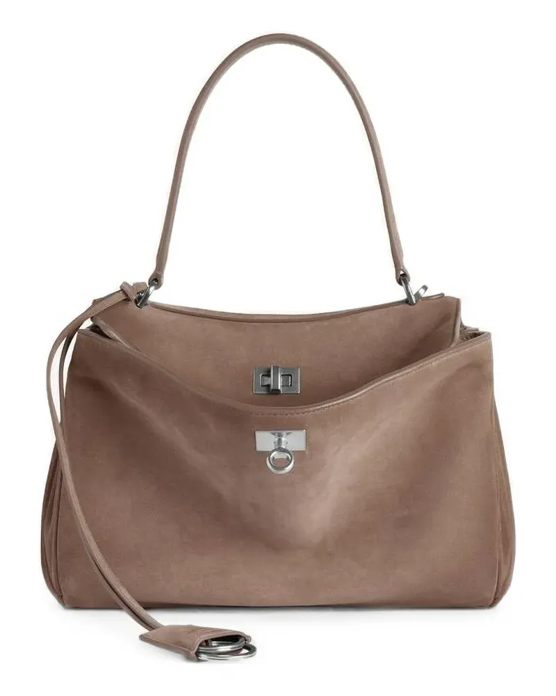 Balenciaga Kleine Rodeo Tasche - Nude Nude