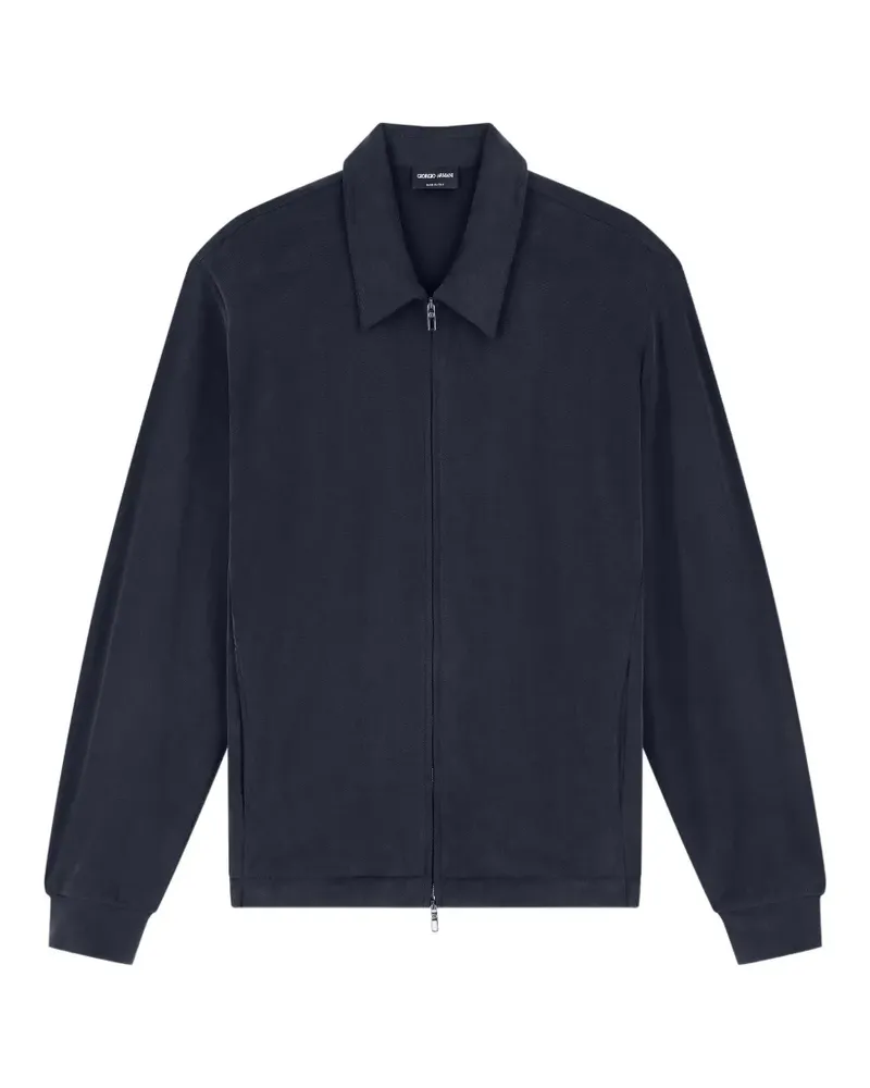 Giorgio Armani Jacke mit Reißverschluss - Schwarz Schwarz
