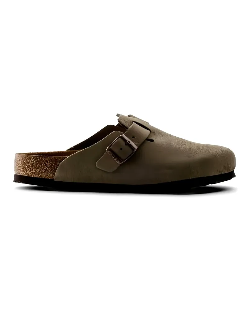 Birkenstock Boston buckle-fastening sandals - Braun Braun