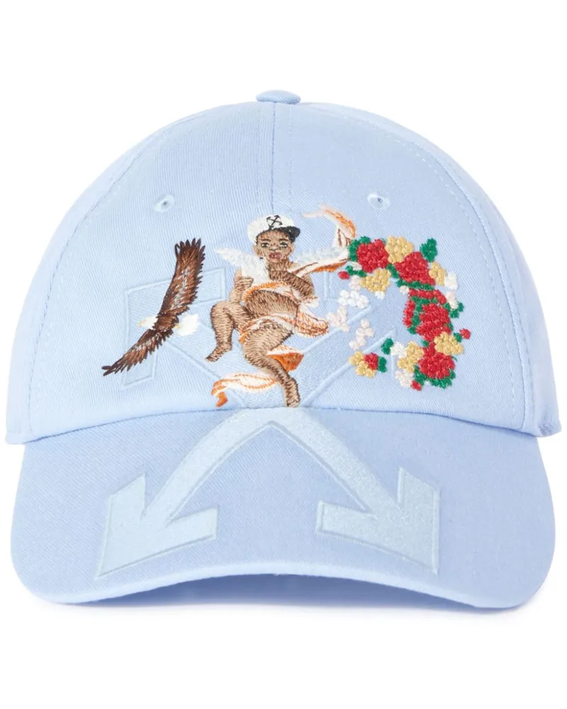 OFF-WHITE Fresco Arrow Baseballkappe - Blau Blau
