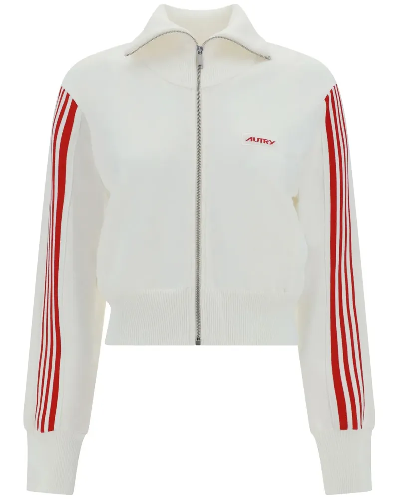 AUTRY Cardigan mit Reißverschluss - Weiß Weiß