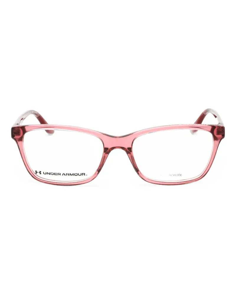 Under Armour Brille mit eckigem Gestell - Rosa Rosa