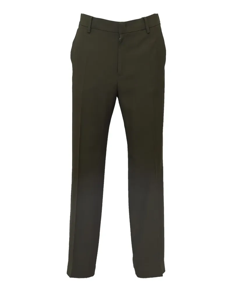 N° 21 Gerade Hose mit elastischem Bund - Grün Grün
