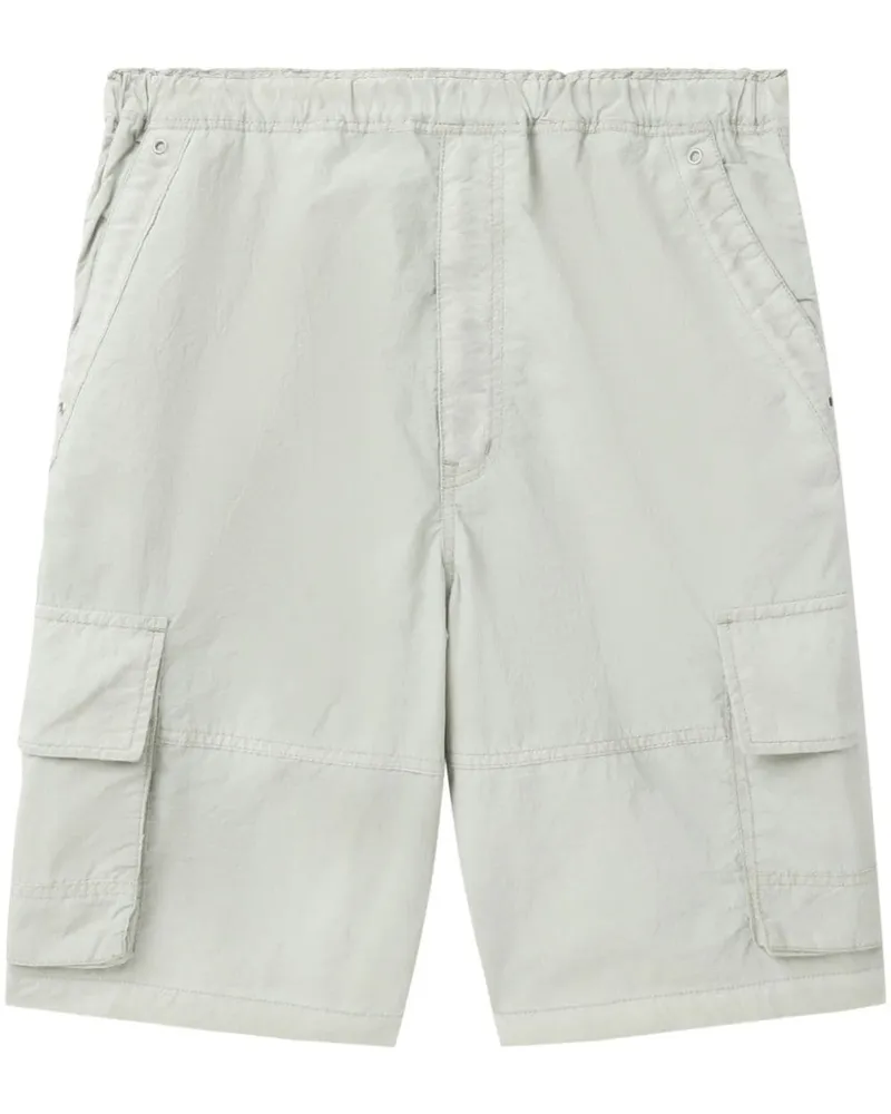 Izzue Cargo-Shorts mit Stretchbund Grau