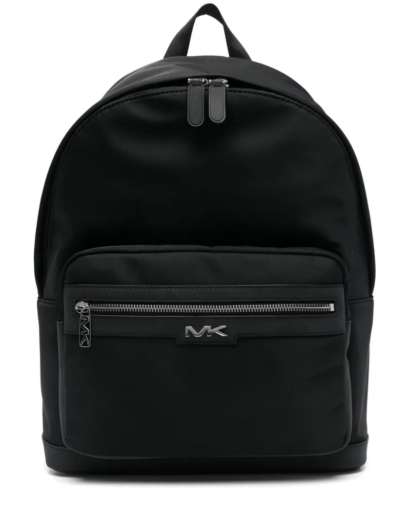 Michael Kors Rucksack mit Logo-Schild - Schwarz Schwarz