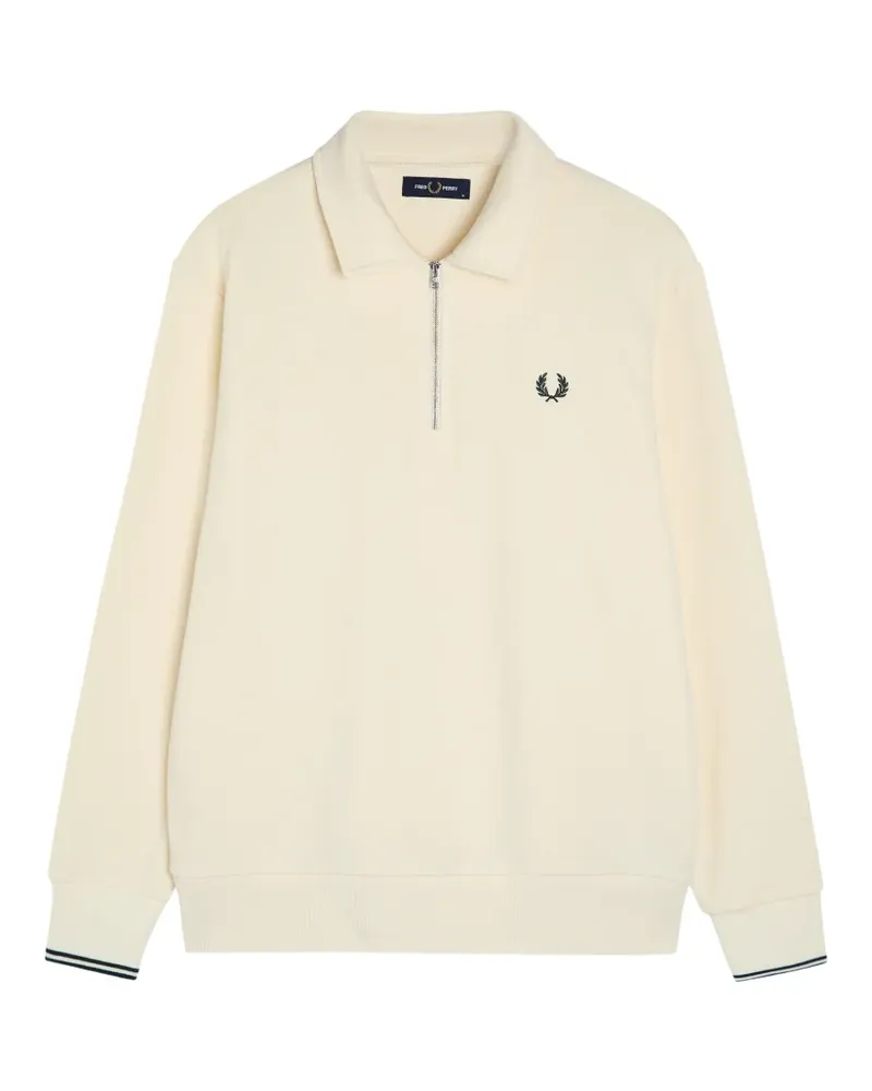 Fred Perry Poloshirt mit Reißverschluss - Nude Nude