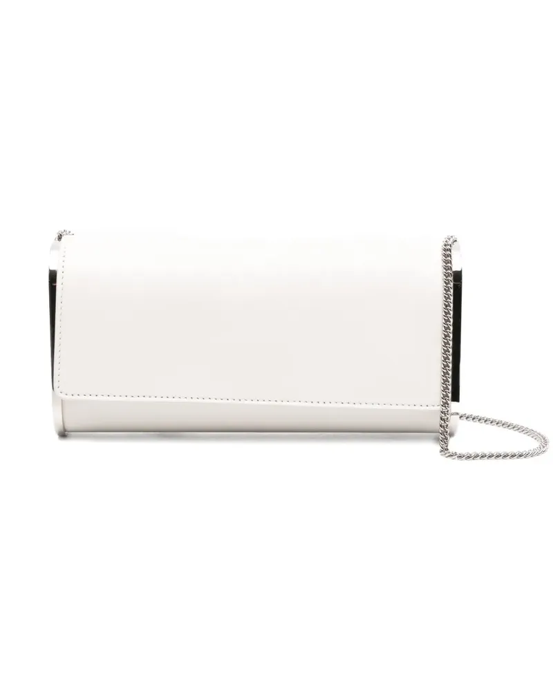 Aquazzura Muse Clutch - Weiß Weiß